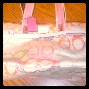 COACH Limited Edition Multi-colour Monogram Medium